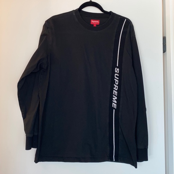 トップス SUPREME Supreme Stripe Raglan L/S Top Supreme Stripe Raglan L S Top (FW24) - $110